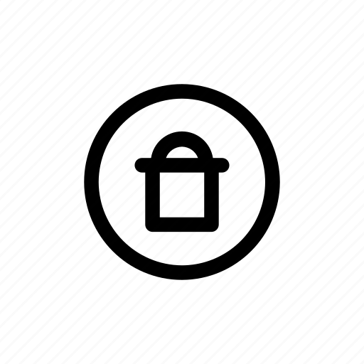 Circle, ui, trash, delete, bin, garbage icon - Download on Iconfinder