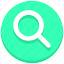find, interface, magnifier, magnify glass, search, user
