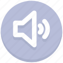 interface, sound, speaker, user, volume