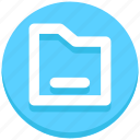 folder, interface, storage, user