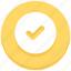 accept, approved, circle, interface, tick, user 