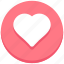 favorite, heart, interface, like, love, user 