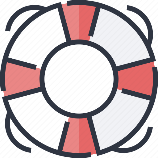 Lifesaver, lifebuoy, support, help, service icon - Download on Iconfinder