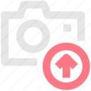camera, photo, photography, upload, user interface