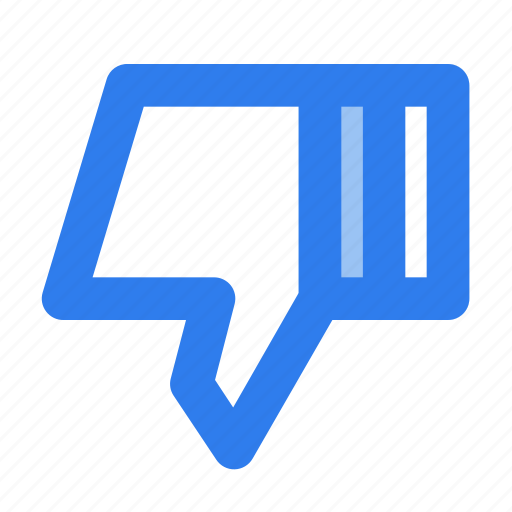 Dislike, down, interface, no, thumbs, ui, user icon - Download on Iconfinder