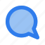 bubble, chat, interface, message, text, ui, user 