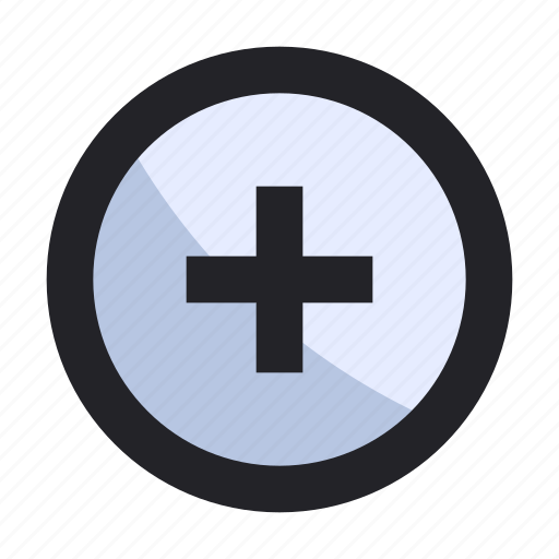 Add, circle, health, interface, more, new, plus icon - Download on Iconfinder