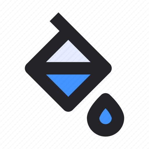 Bucket, color, drop, fill, interface, paint icon - Download on Iconfinder