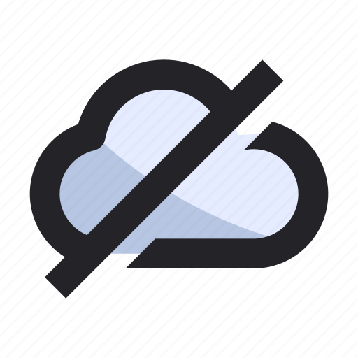 Backup, block, cloud, data, forbidden, interface, storage icon - Download on Iconfinder