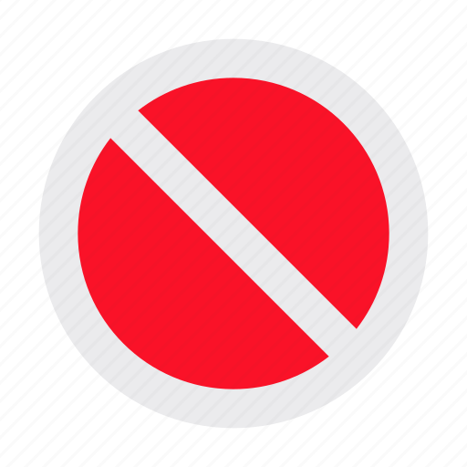 Stop, forbidden, sign, no, stopping icon - Download on Iconfinder