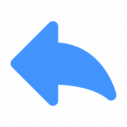 All, arrow, fill, interface, left, reply, user icon - Download on Iconfinder