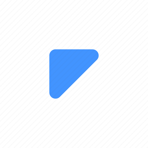 Arrow, chevron, diagonal, direction, interface, left, upper icon - Download on Iconfinder