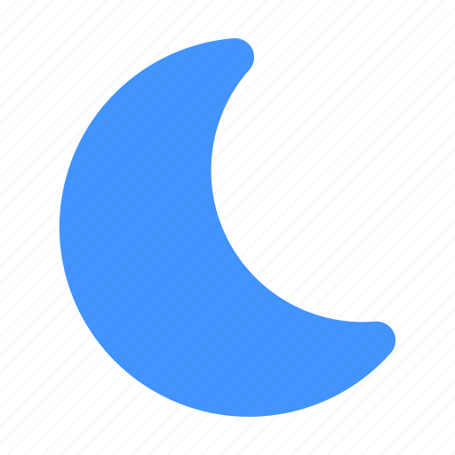 Crescent, interface, moon, night, sleep, user, weather icon - Download on Iconfinder