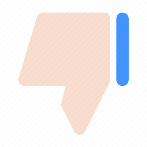 Dislike, down, feedback, hand, interface, review, thumbs icon - Download on Iconfinder