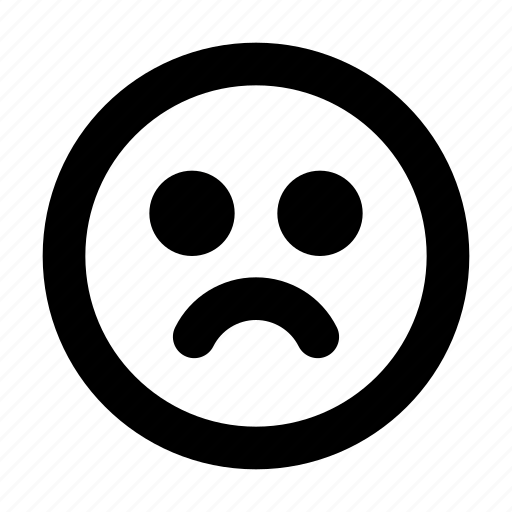 Avatar, bad, emoji, emoticon, face, interface, sad icon - Download on Iconfinder