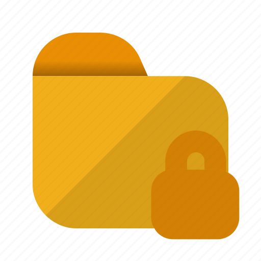 Locked, folder, lock, folderlocked, file icon - Download on Iconfinder