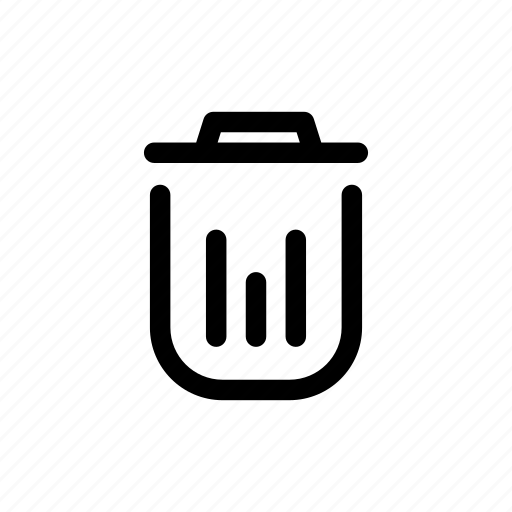 Delete, remove, trash, garbage, bin, waste, dustbin icon - Download on Iconfinder