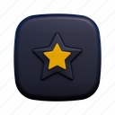 star, favorite, like, award, rating, bookmark