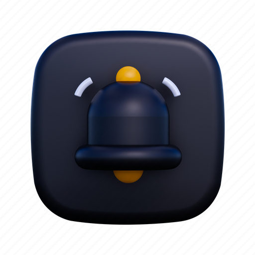 Alert, notification, bell, alarm, ring, attention, ui icon - Download on Iconfinder