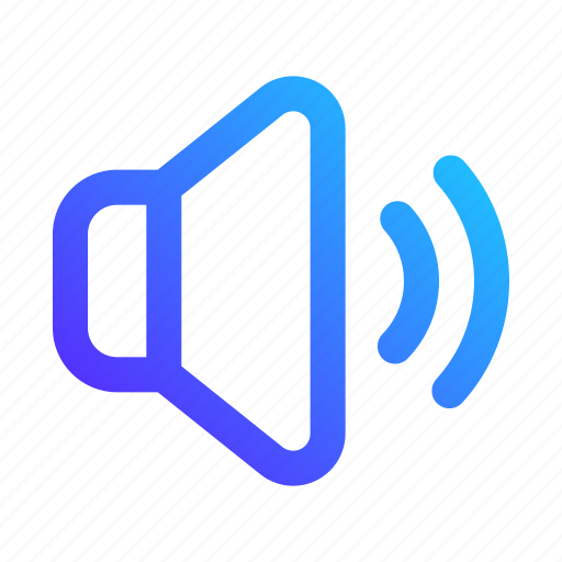 Volume, speaker, sound, audio, unmute icon - Download on Iconfinder