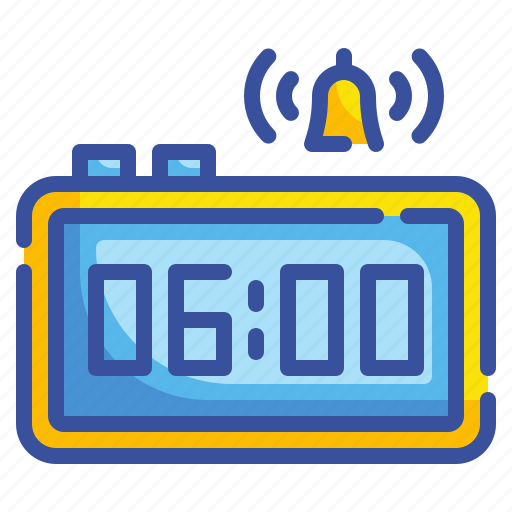 Alarm, clock, digital, interface, time, ui icon - Download on Iconfinder