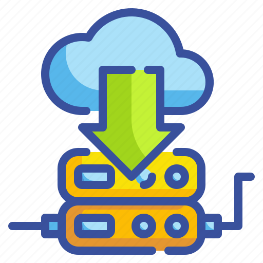 Cloud, computing, databases, download, interface, server, storage icon - Download on Iconfinder