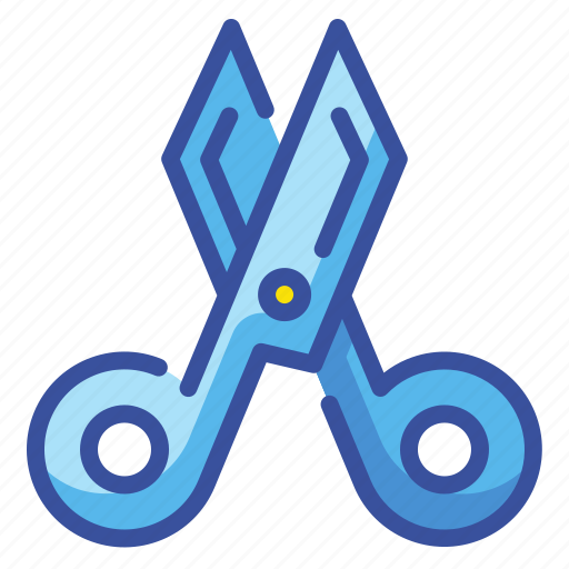 Cut, cutting, hairdressing, interface, miscellaneous, scissors, tool icon - Download on Iconfinder