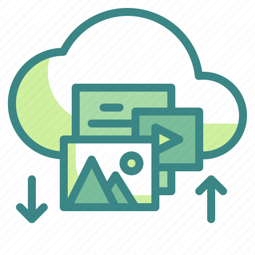 Clouds, computing, files, interface, multimedia, uploading icon - Download on Iconfinder