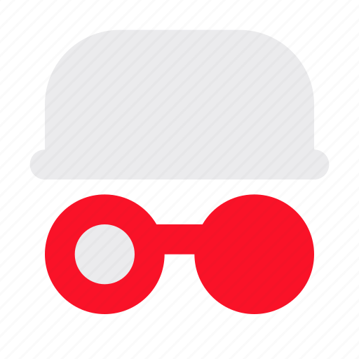 Incognito, spy, detective, sunglasses, hat icon - Download on Iconfinder