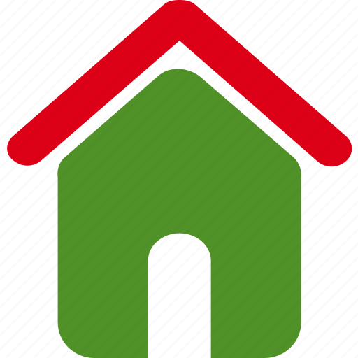 Home, building, estate, homepage, house, real, green icon - Download on Iconfinder