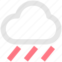 cloud, rain, user interface, weather