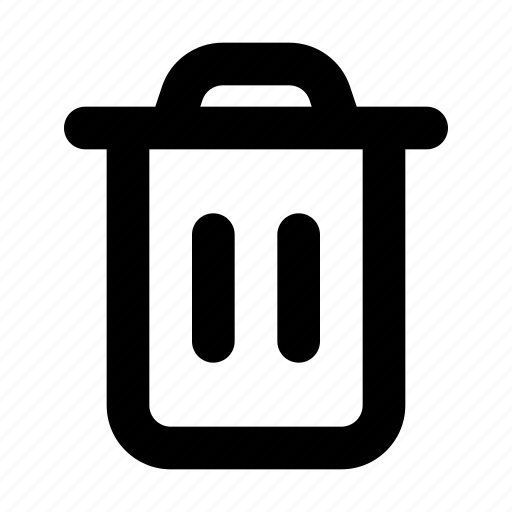 Trash, bin, delete, rubbish, garbage, can, 1 icon - Download on Iconfinder