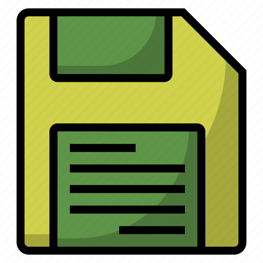 Diskette, floppy, interface, save, storage, user icon - Download on Iconfinder