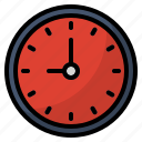clock, interface, time, user 