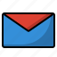 email, envelope, interface, letter, mail, send, user 