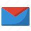 email, envelope, interface, letter, mail, send, user 