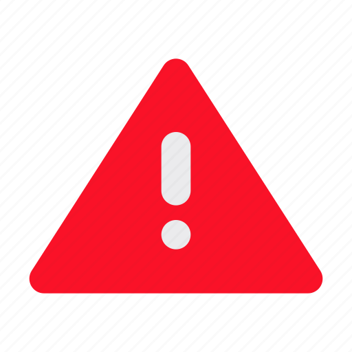 Warning, attention, sign, triangle, error icon - Download on Iconfinder