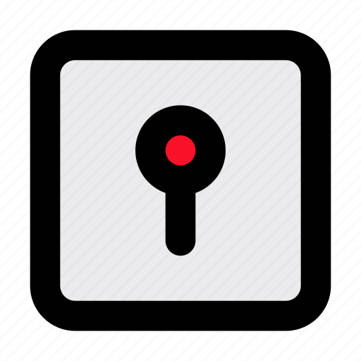 Key, hole, security, lock icon - Download on Iconfinder