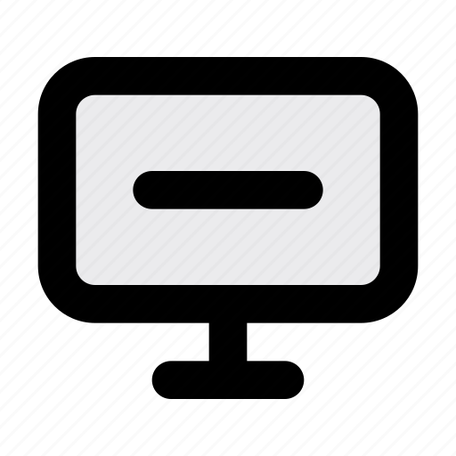 Remove, minus, subtraction, multimedia icon - Download on Iconfinder