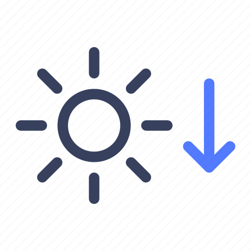 Brightnest, sun, ui, userinterface, ux, weather icon - Download on Iconfinder
