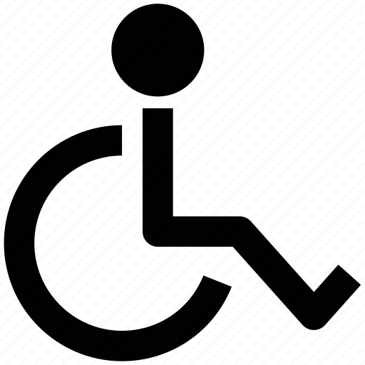 Handicap, user interface, disable, wheelchair icon - Download on Iconfinder