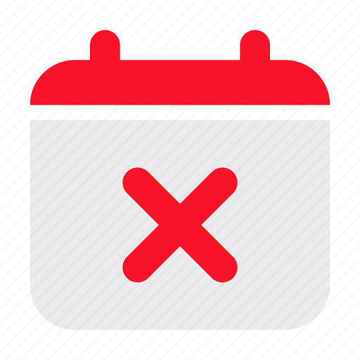 Remove, calendar, close, cancel, event, delete icon - Download on Iconfinder