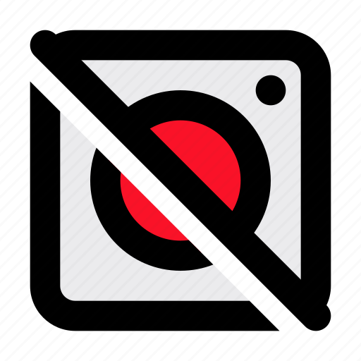 Forbidden, camera, slash, photo icon - Download on Iconfinder