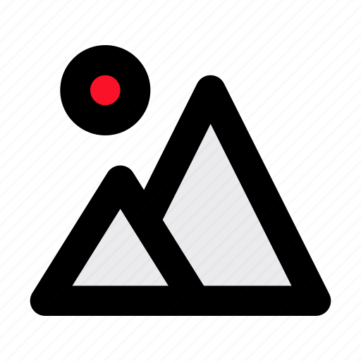 Mountain, snow, rocky, mountains, altitude icon - Download on Iconfinder