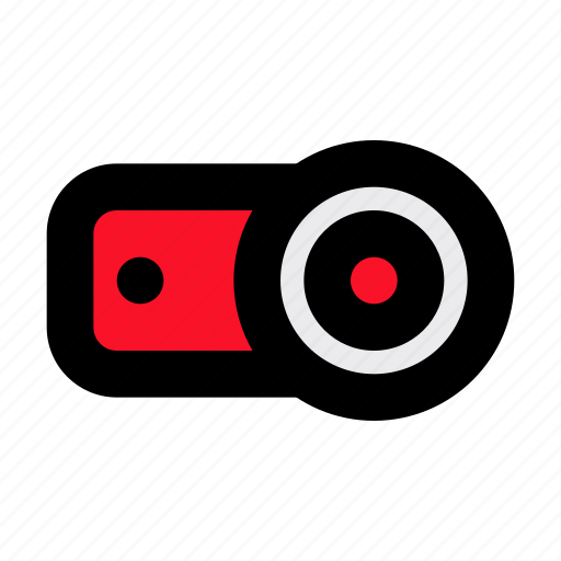 Projector, camera, photograph, slash, electronics, photography icon - Download on Iconfinder