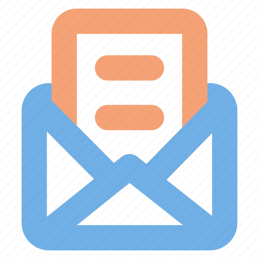 Mail, letter, open, email, user interface icon - Download on Iconfinder