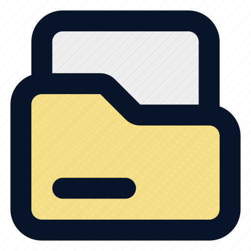 File, document, folder, paper, files, format icon - Download on Iconfinder