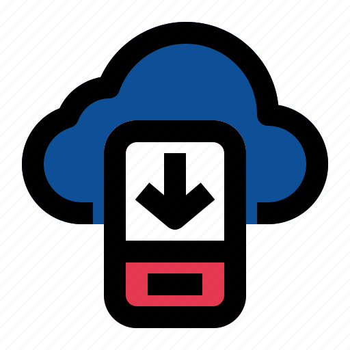 Import, data, cloud icon - Download on Iconfinder