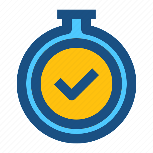 Alarm, check, clock icon - Download on Iconfinder