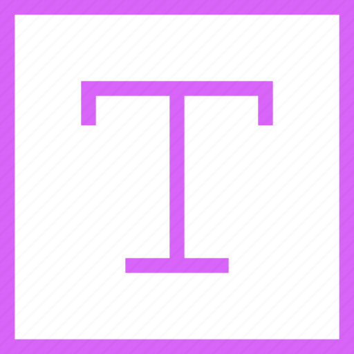 Edit, font, letter, purple, square, text, type icon - Download on Iconfinder